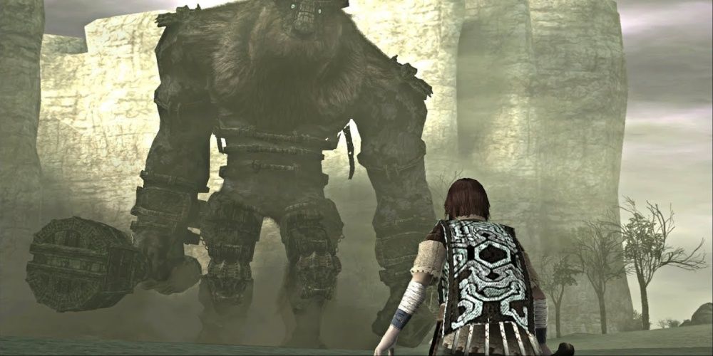 Shadow of The Colossus the first colossus