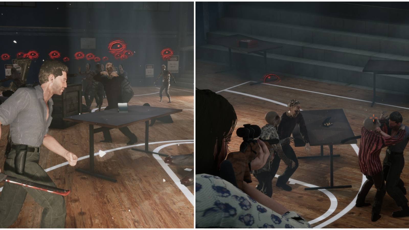 shane running away and maggie sniping