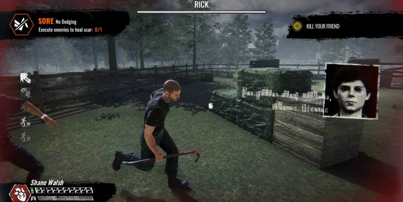 shane sore from injuries boss fight