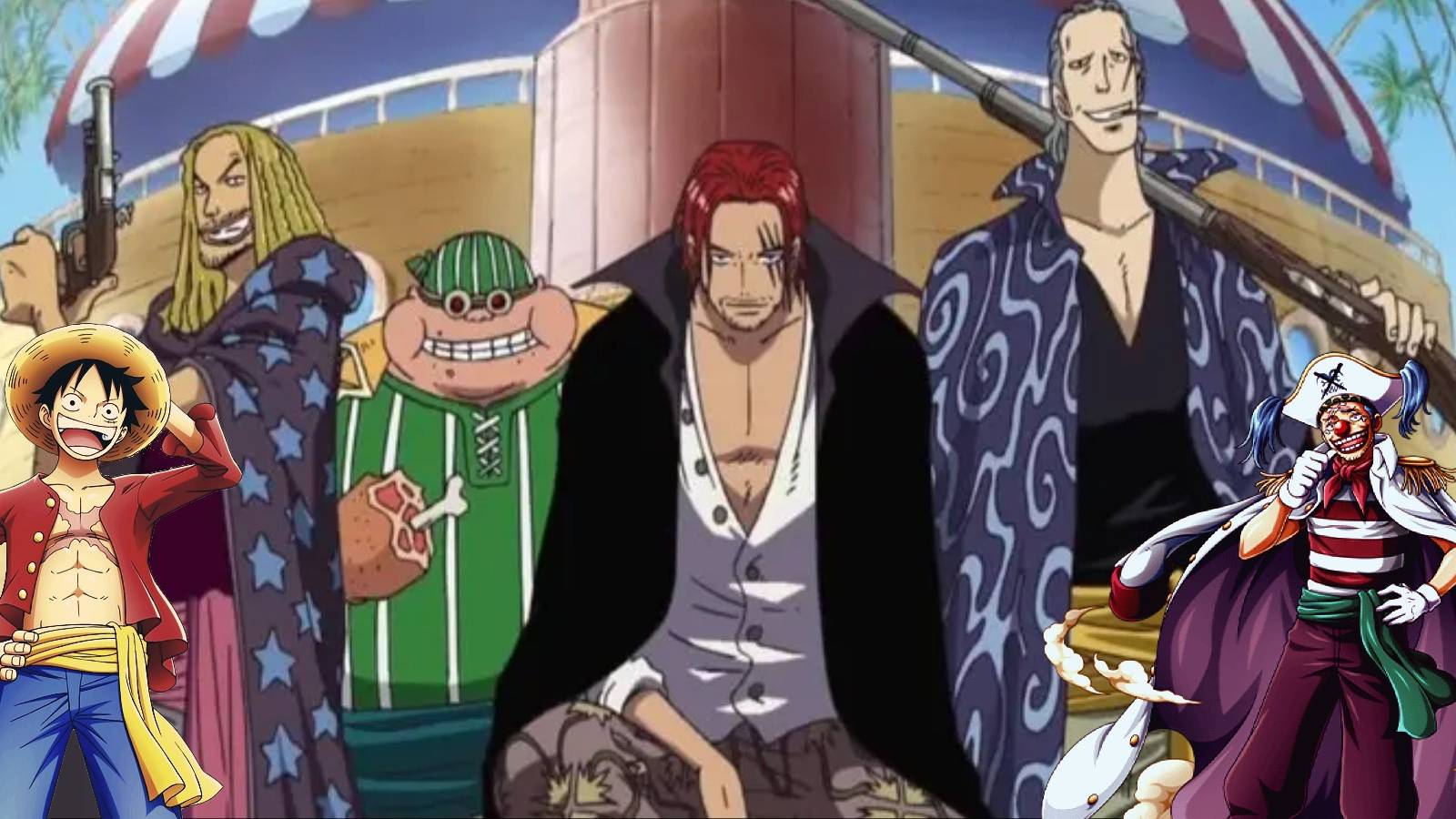 Shanks And His Closest One Piece Friends