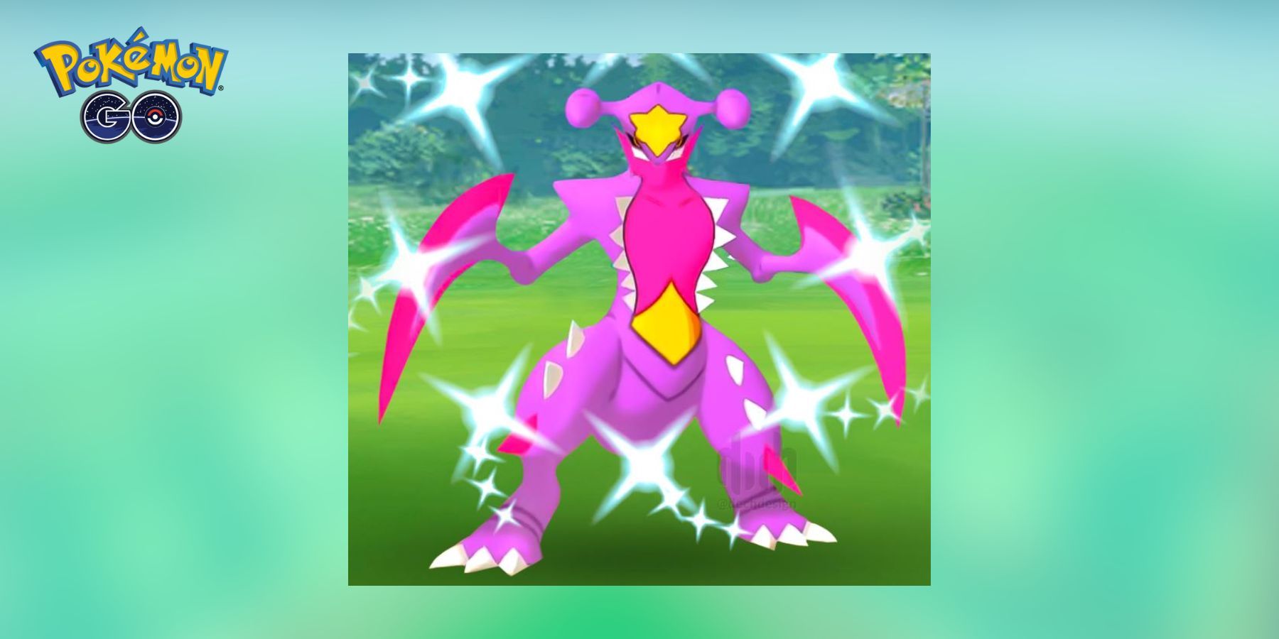 Shiny Mega Garchomp in Pokemon GO