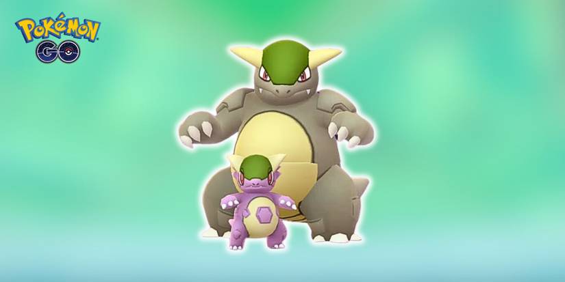 Shiny Mega Kangaskhan in Pokemon GO