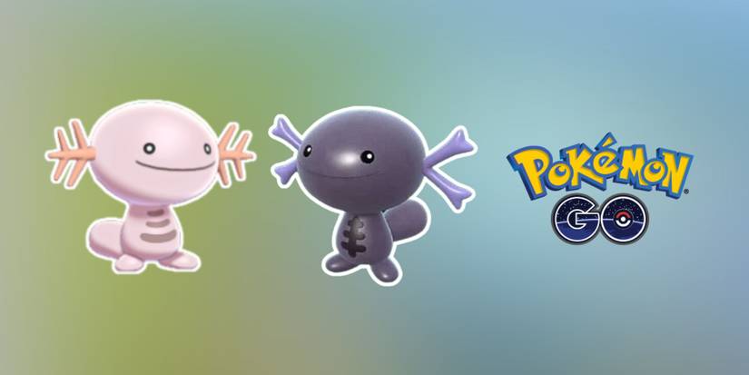 Shiny Wooper and Shiny Paldean Wooper in Pokemon GO-1