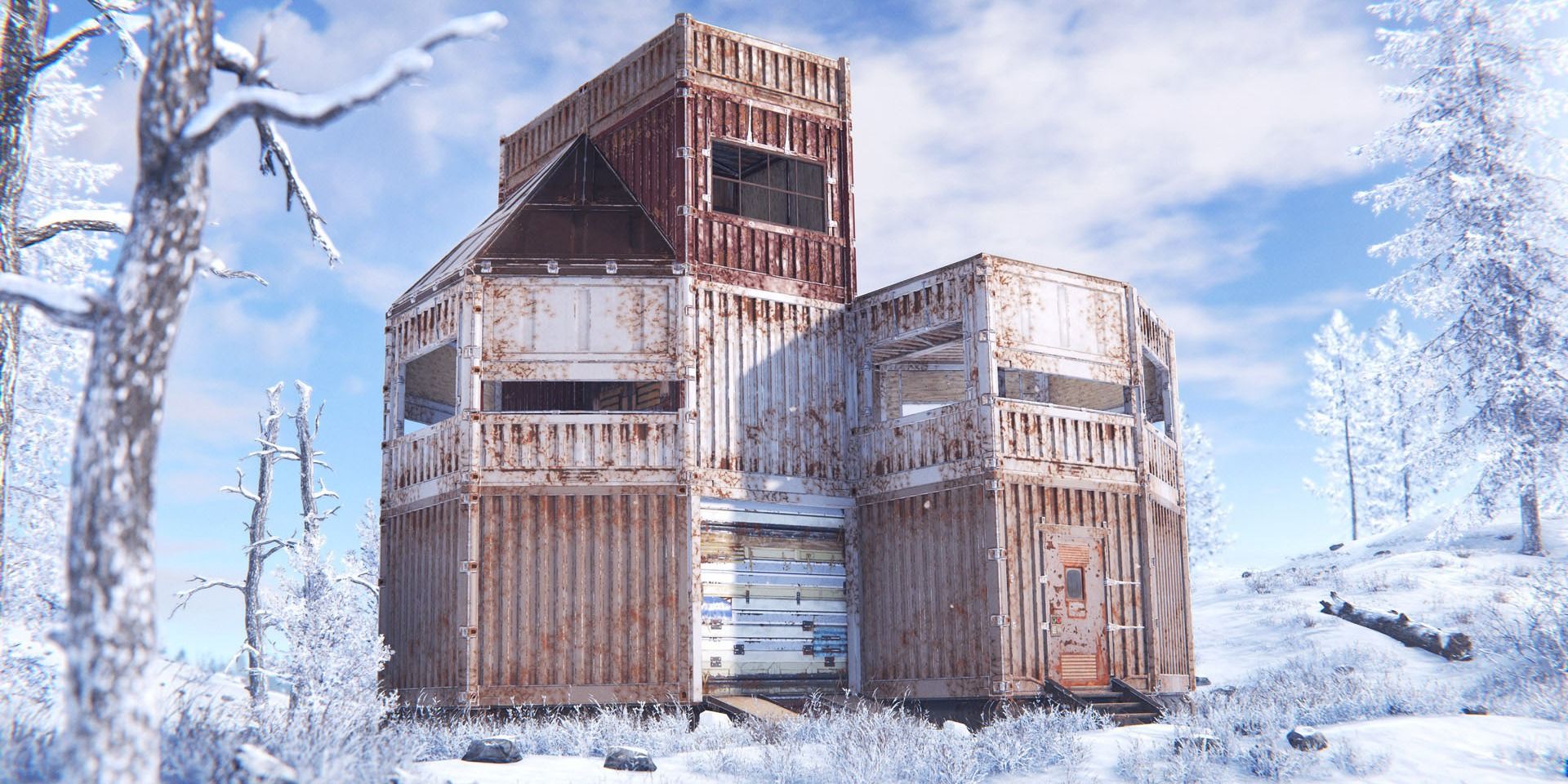 Shipping Container Building Skin Rust DLC
