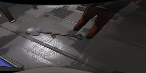 Shovel in Lethal Company