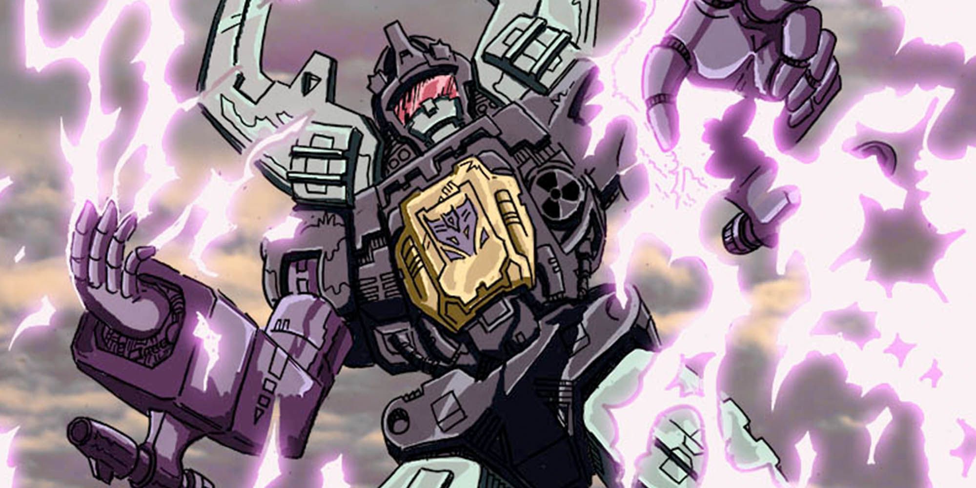 Shrapnel In The Transformers Comics