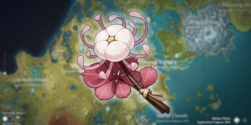 silk flower location in genshin impact