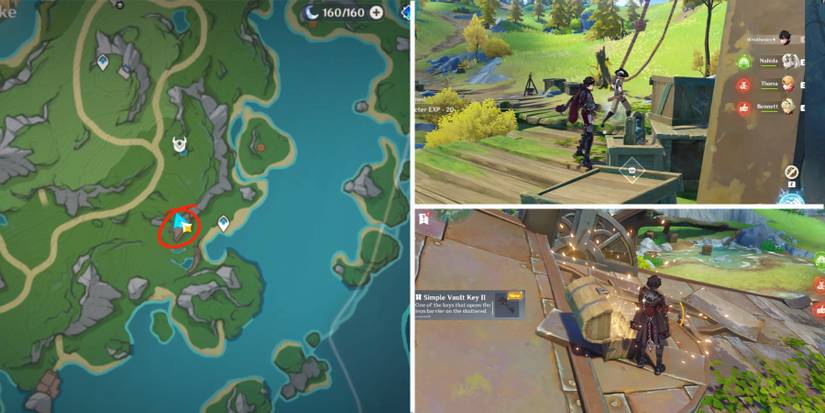 simple vault key 2 location in genshin impact