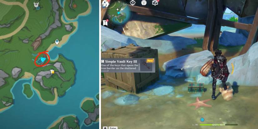 simple vault key 3 location in genshin impact