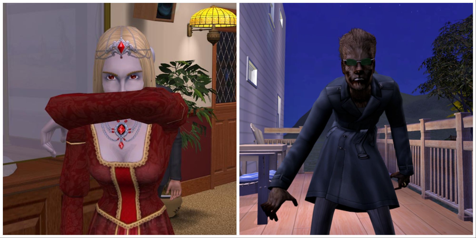 Sims 2 Vampires Werewolf