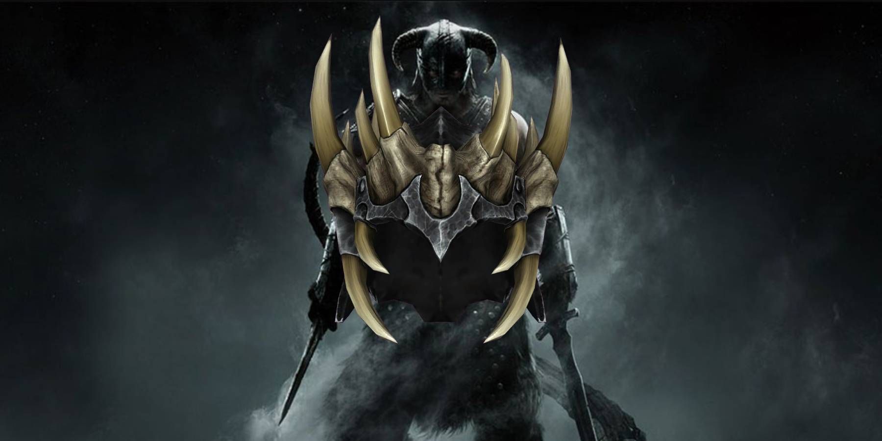 The Dragonborn from Skyrim with the Jagged Crown