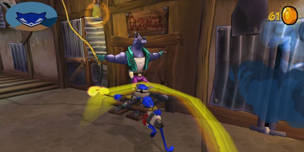 Gameplay screenshot from Sly cooper trilogy 