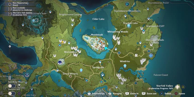 small lamp grass location in genshin impact