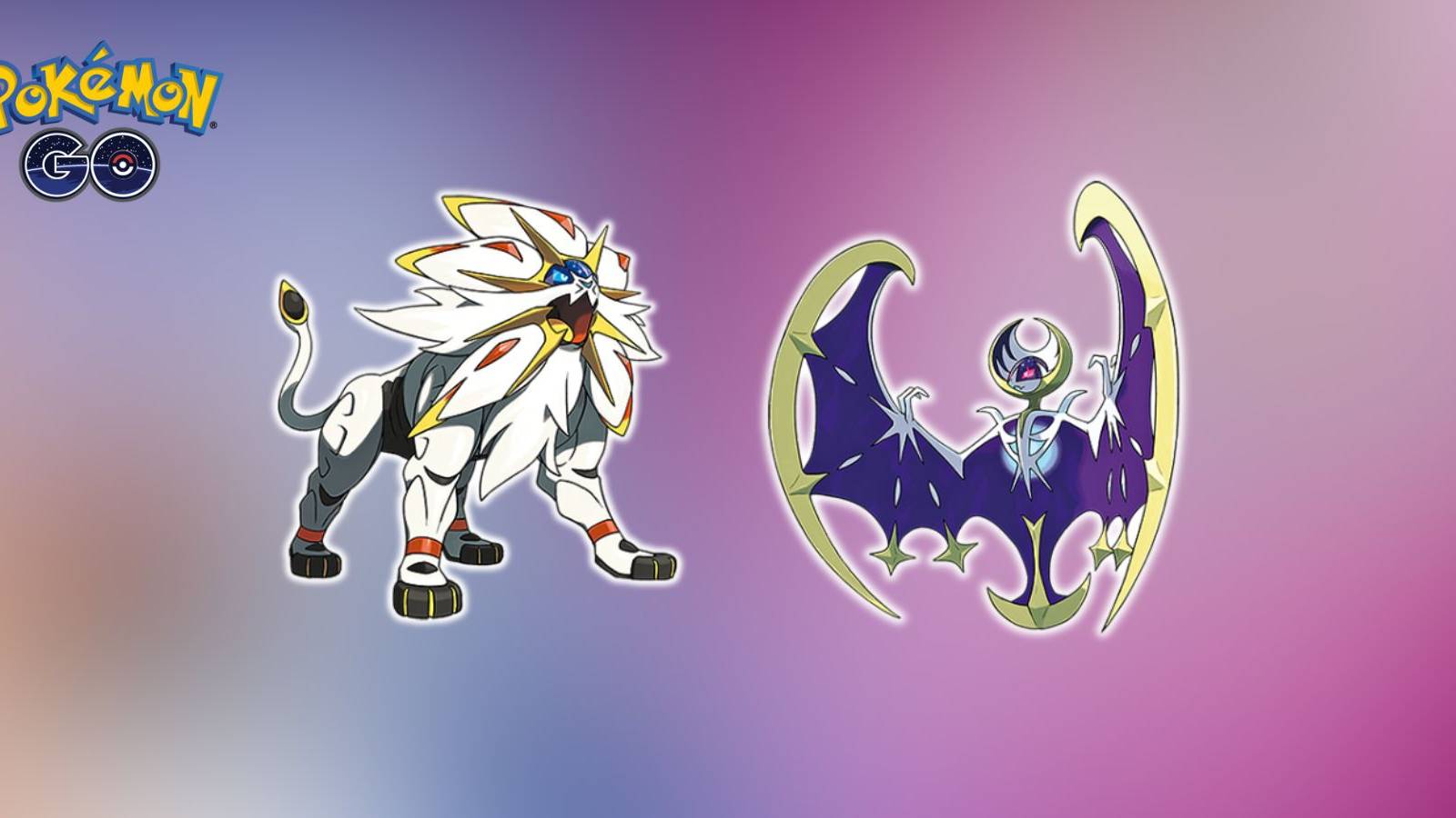Solgaleo and Lunala in Pokemon GO