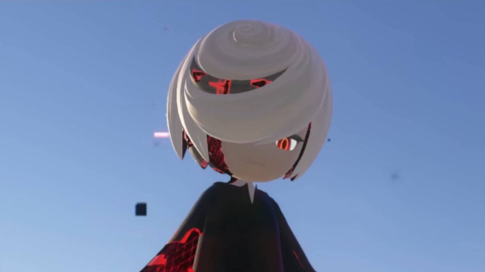 Sage looking on during a cutscene in Sonic Frontiers