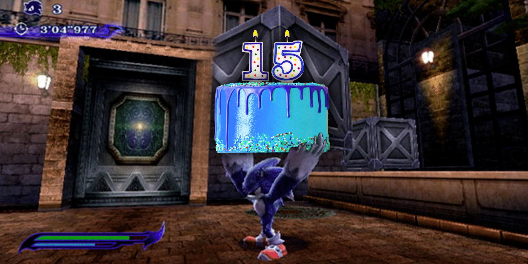 Sonic Unleashed 15th Anniversary Header