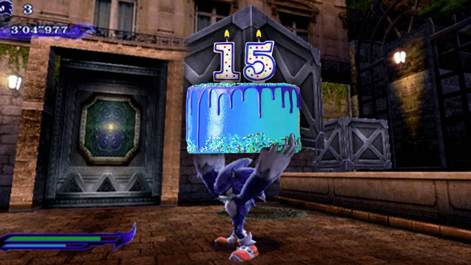 Sonic Unleashed 15th Anniversary Header