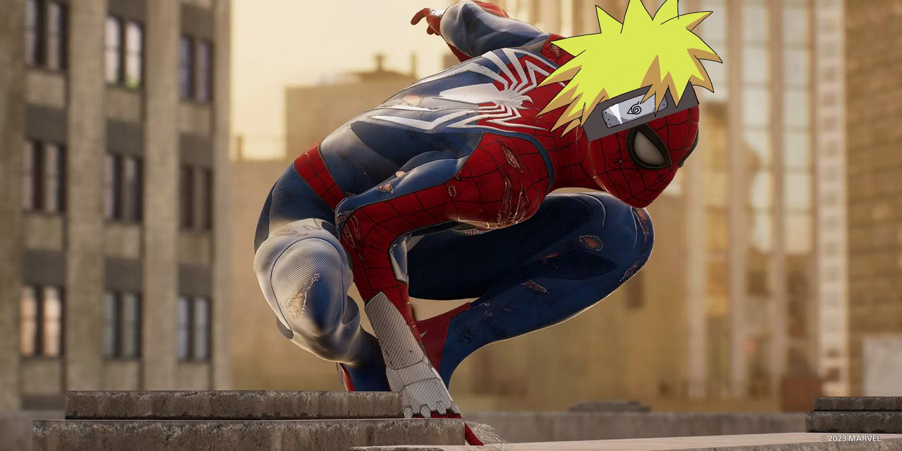 Naruto Run in Marvel's Spider-Man 2 