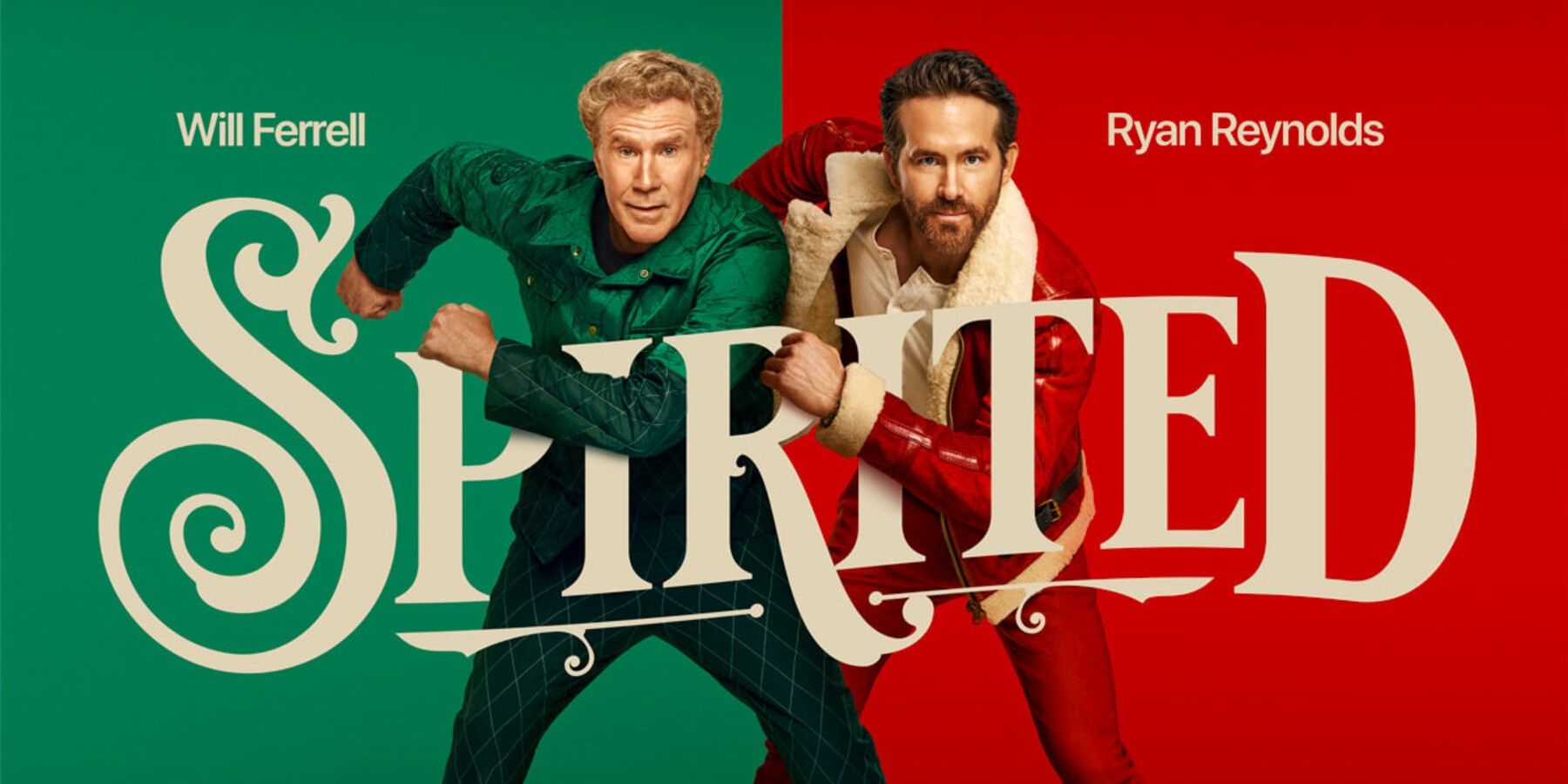 Spirited Poster Will Ferrell Ryan Reynolds