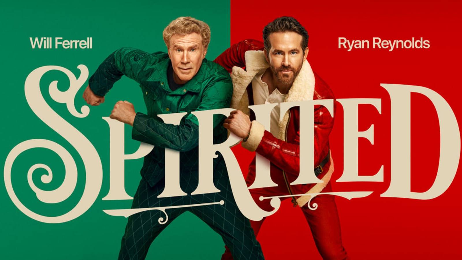 Spirited Poster Will Ferrell Ryan Reynolds