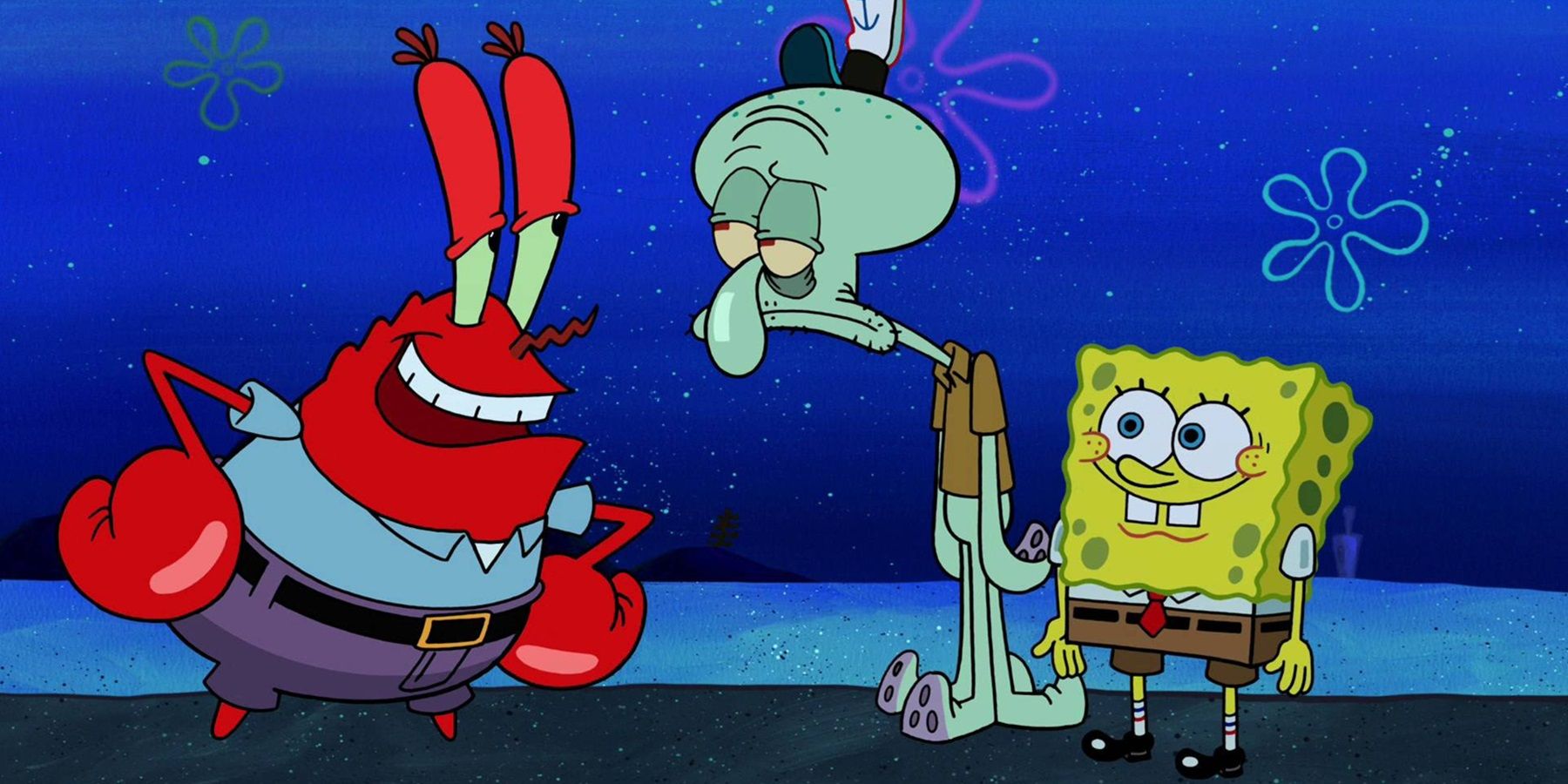 spongebob squarepants mr krabs squidward