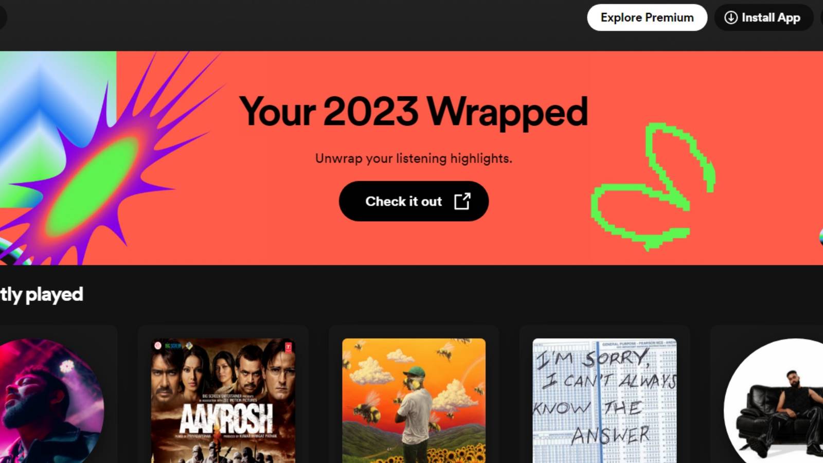Spotify Wrapped 2023