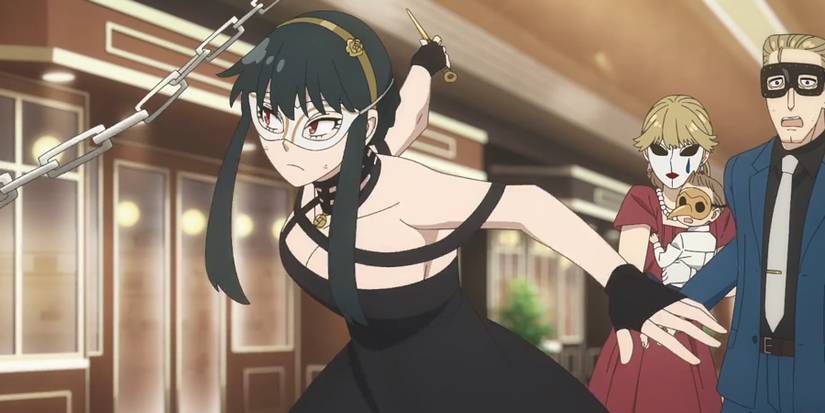 Spy x Family S2 E7 Yor protecting the Greys