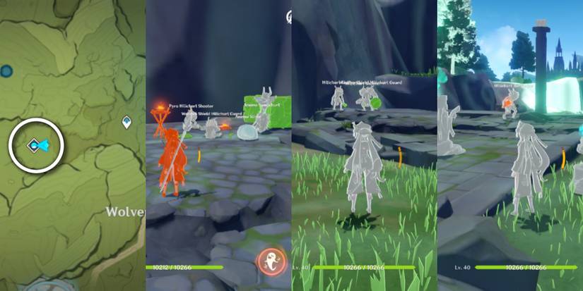 staff wielding opponent genshin impact