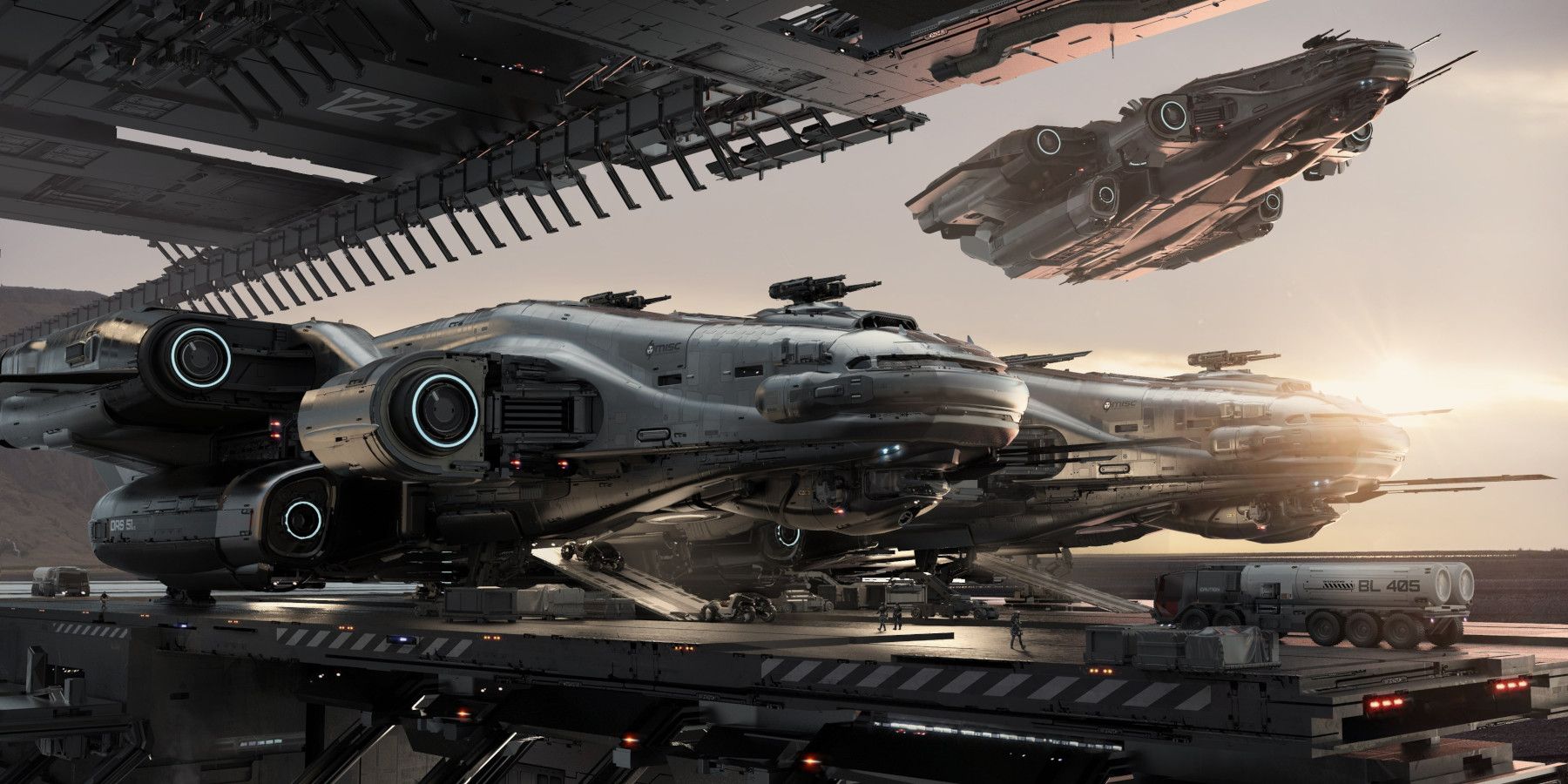 star citizen spaceship dock