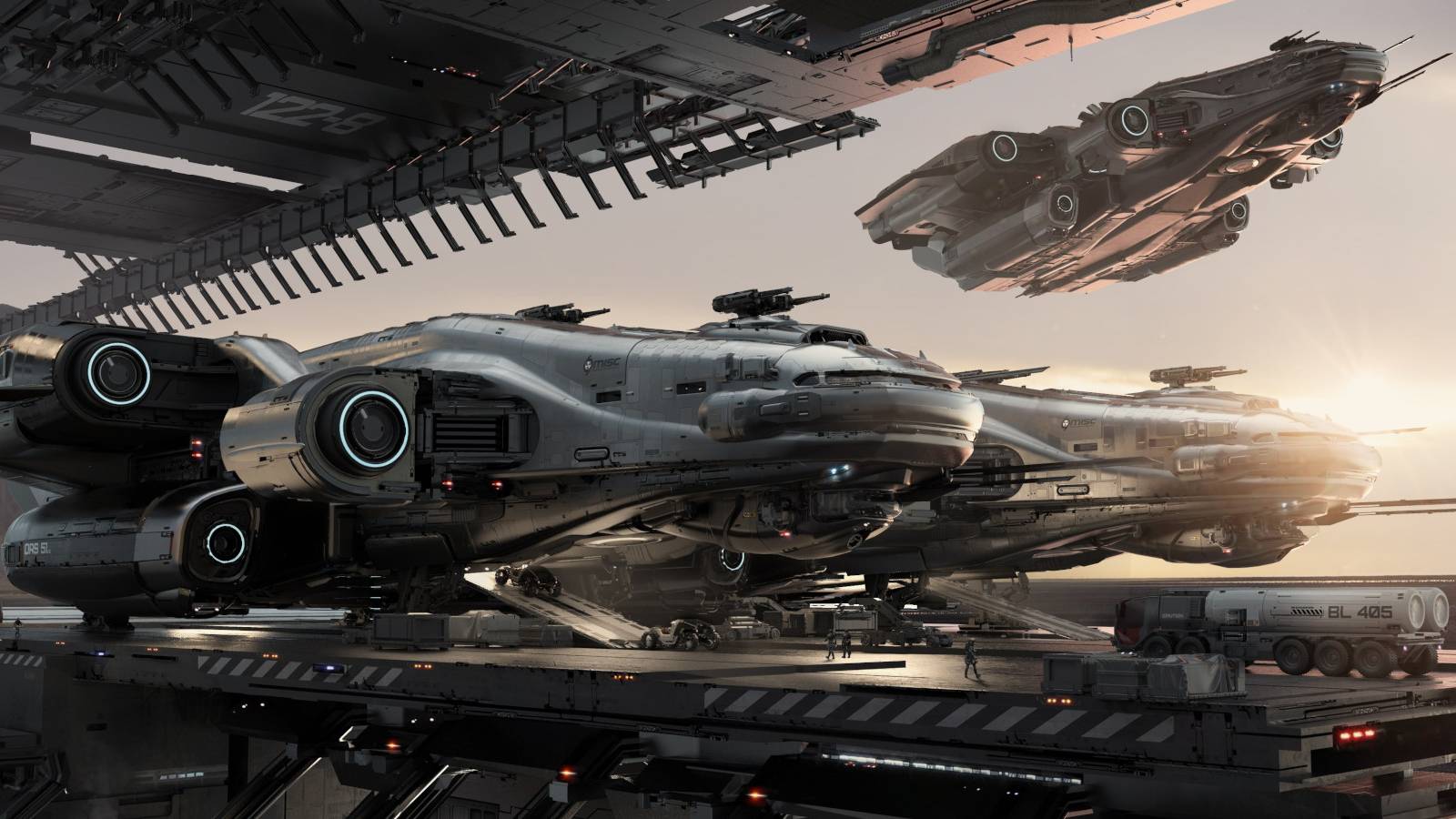 star citizen spaceship dock