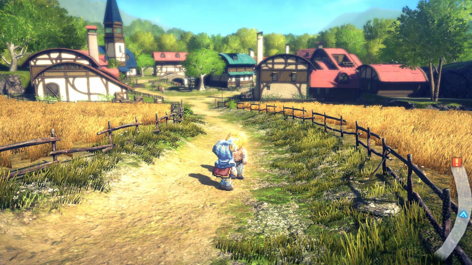 Star Ocean 2 - approaching Salva