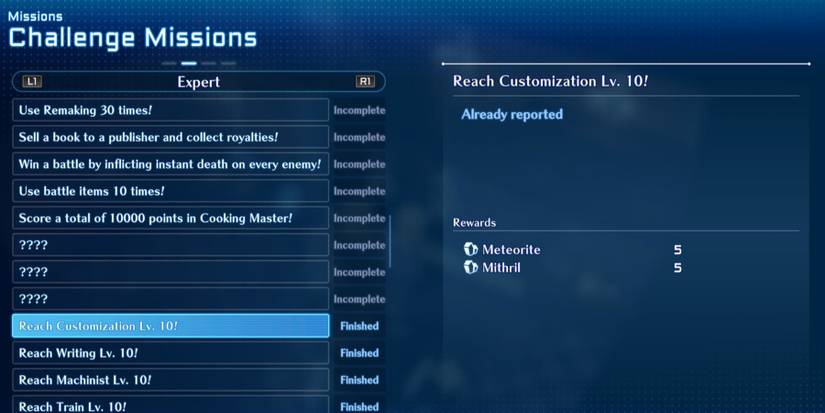 Star Ocean 2 - completing the challenge mission for Mithril