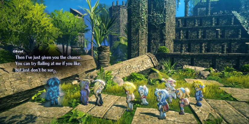 Star Ocean 2 Ernest possessed by a ghost