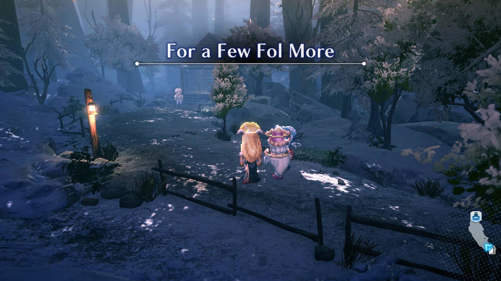 Star Ocean 2 - the party arriving at For a Few FOL More