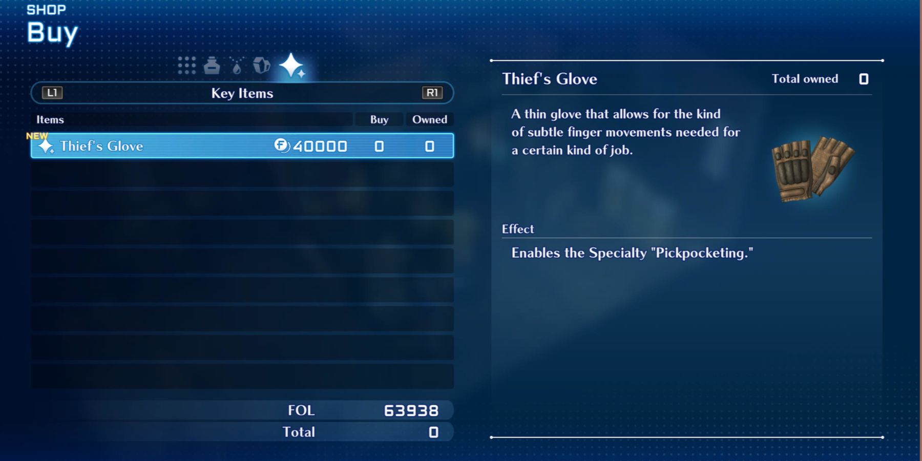 Star Ocean: Second Story R - Mastering the Art of Pickpocketing: Obtaining the Thief's Glove Early