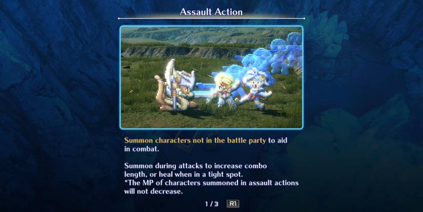 Star Ocean The Second Story Assault Action description