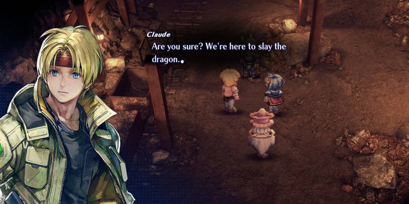 Star Ocean The Second Story challenging the dragon in Salva