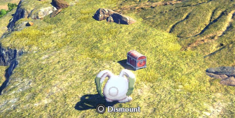 Star Ocean The Second Story - finding a hidden chest with the Bunny