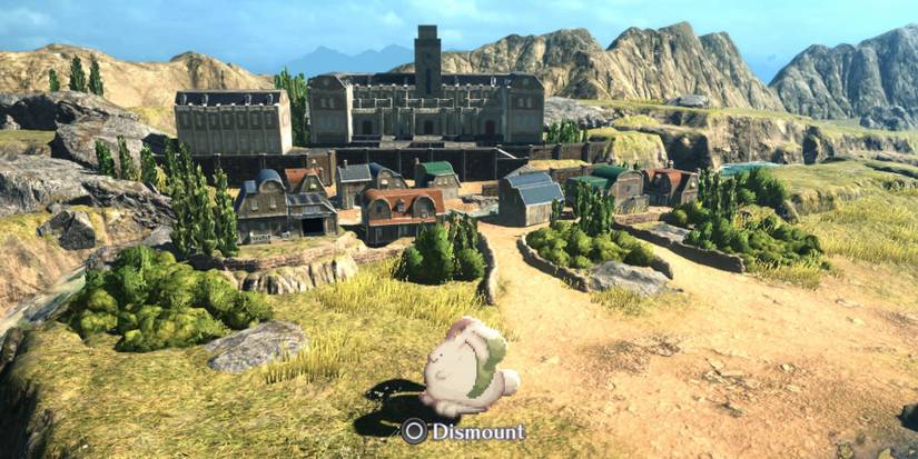 Star Ocean The Second Story outside the town of Linga