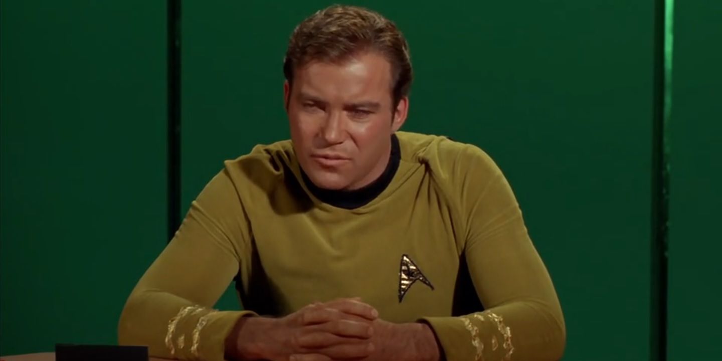 Kirk in "Return to Tomorrow".