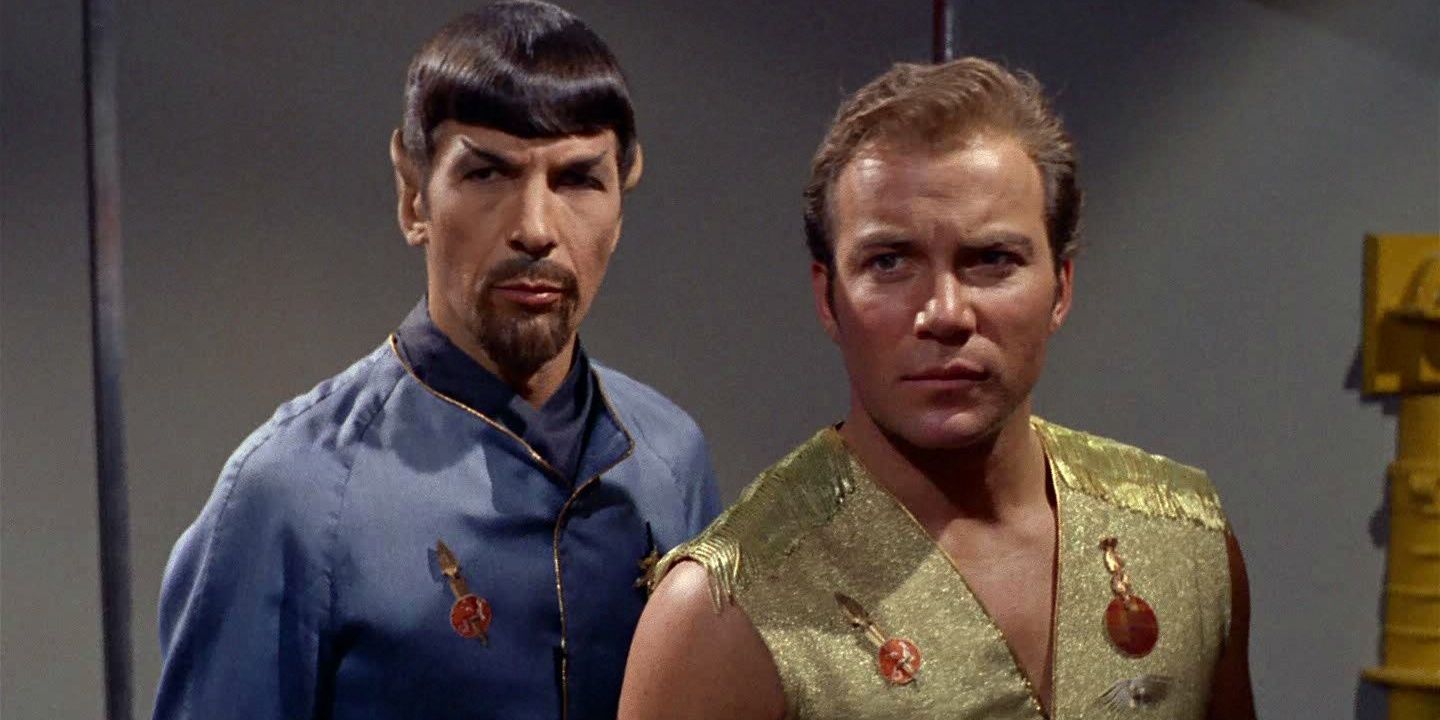 Star Trek Mirror Mirror Evil Spock and Kirk