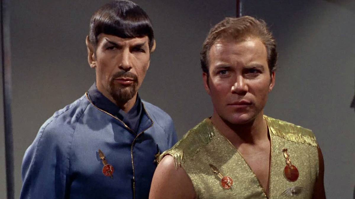 Star Trek Mirror Mirror Evil Spock and Kirk
