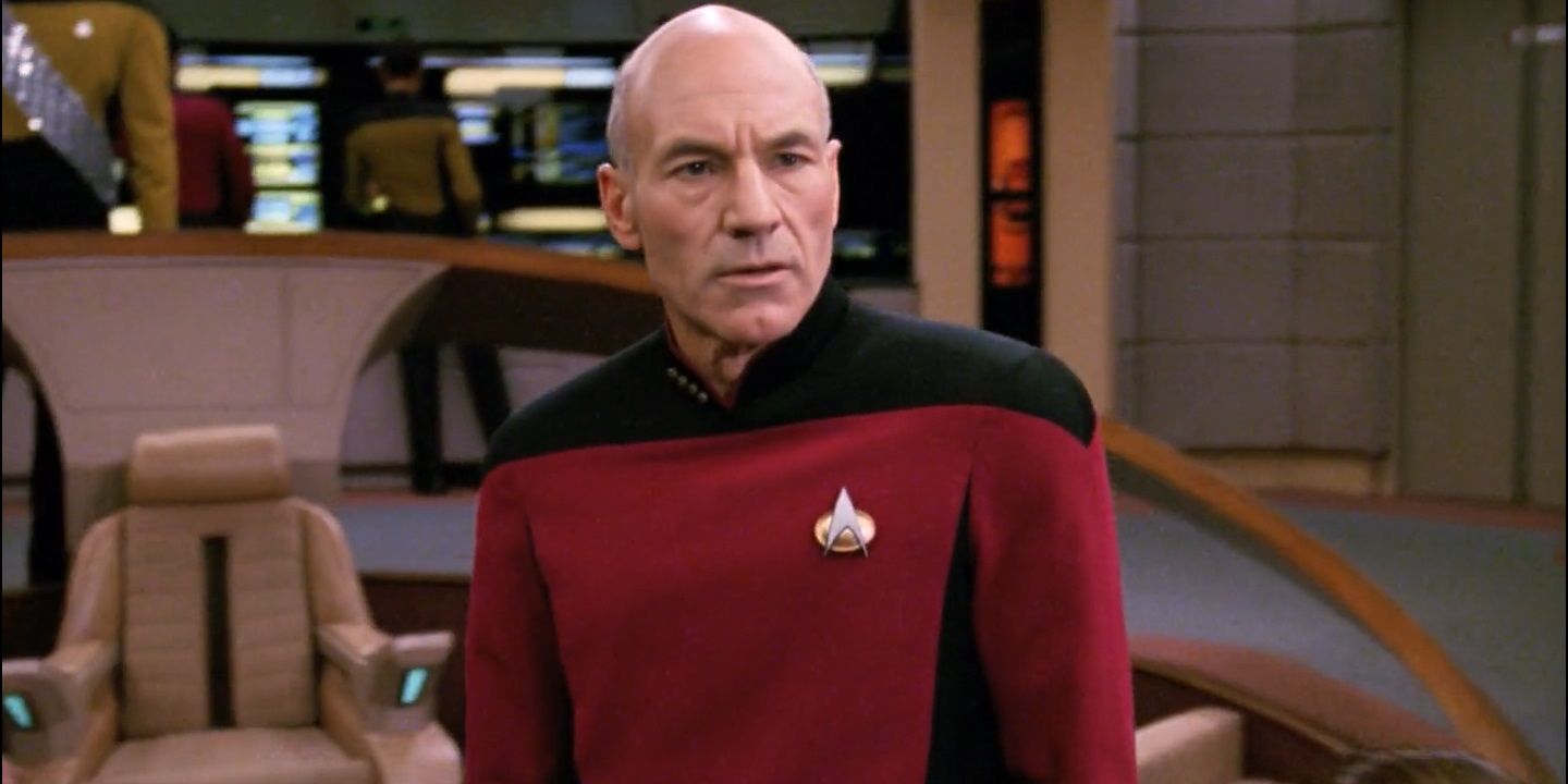 Picard in "Galaxy's Child".