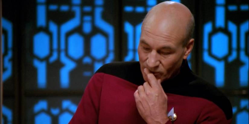 Picard in "The Drumhead".
