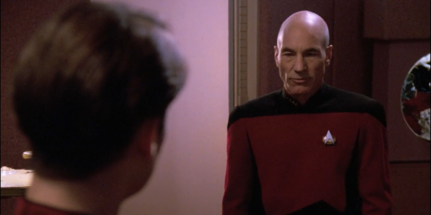 Picard in "The First Duty".
