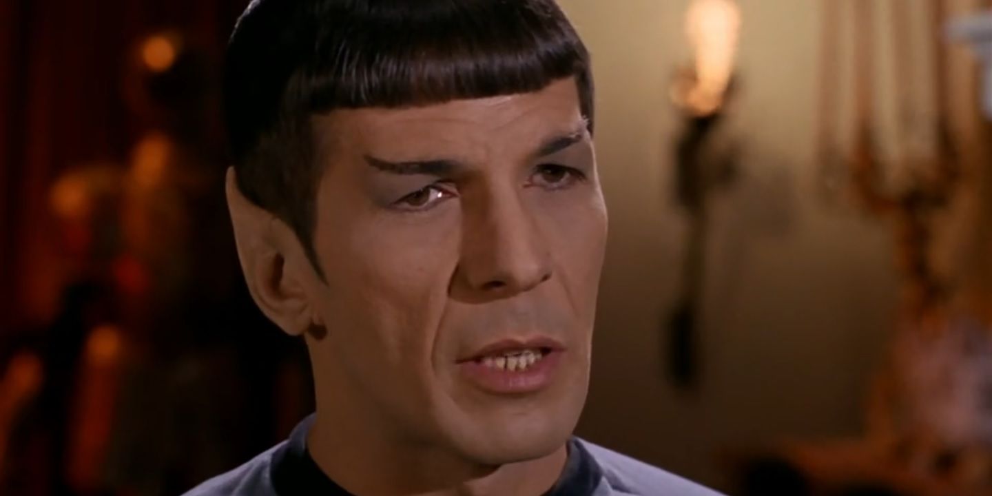Spock in "The Squire of Gothos".
