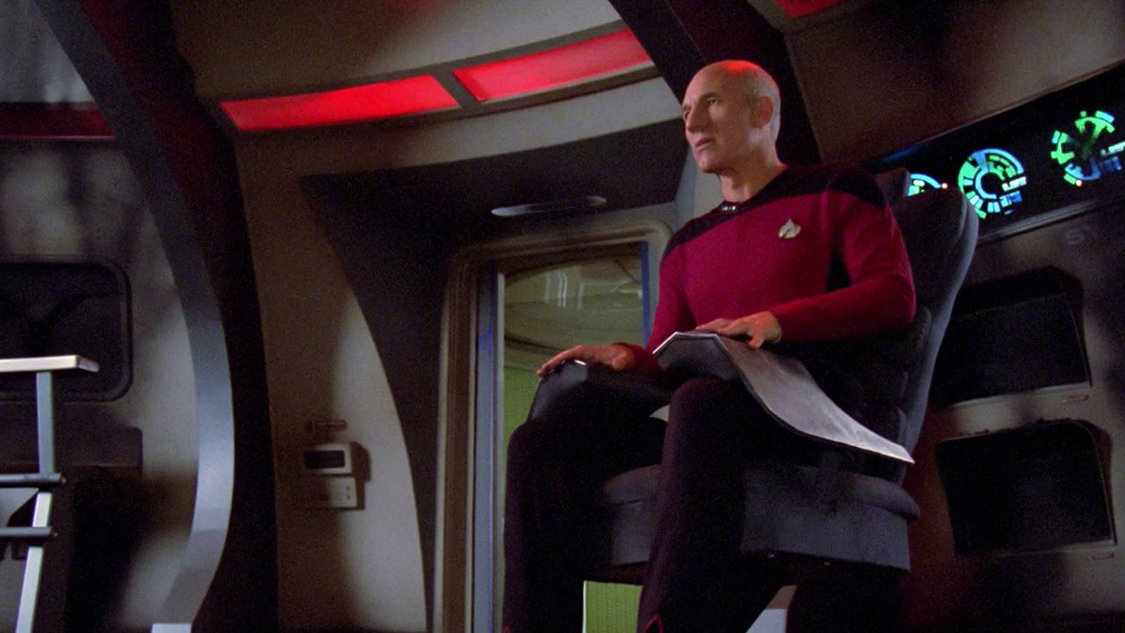 star trek tng the battle picard