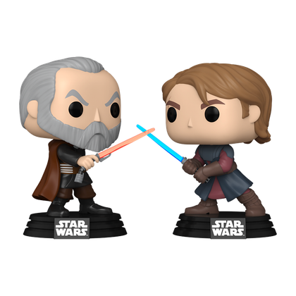 Star Wars Funko Pops! Anakin vs Dooku