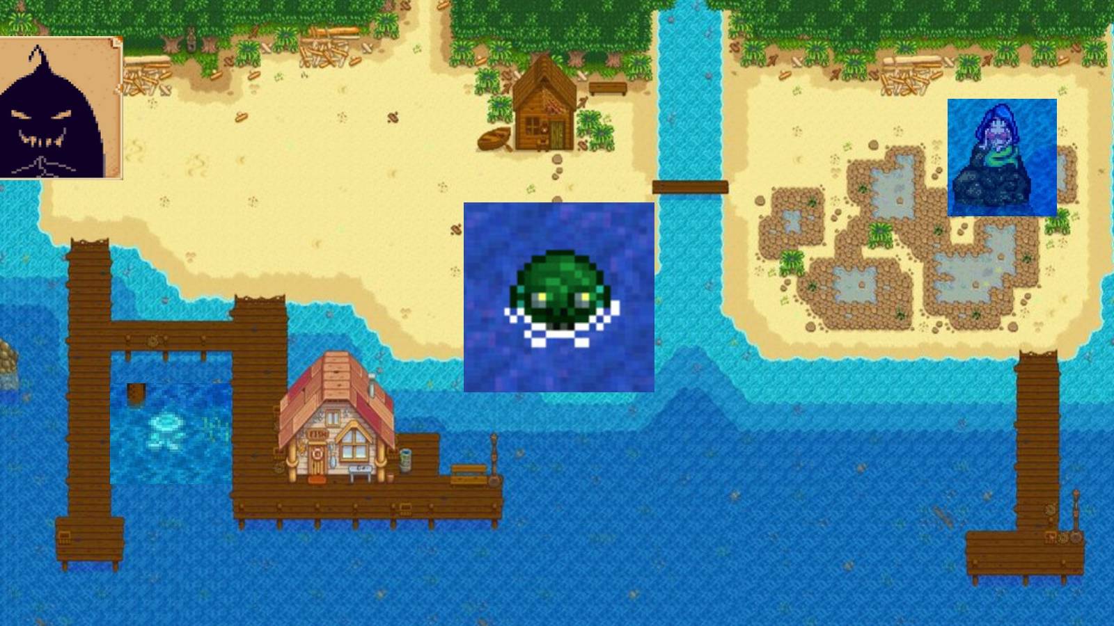 stardew-valley-docks-visitor-mystery-sea-creature