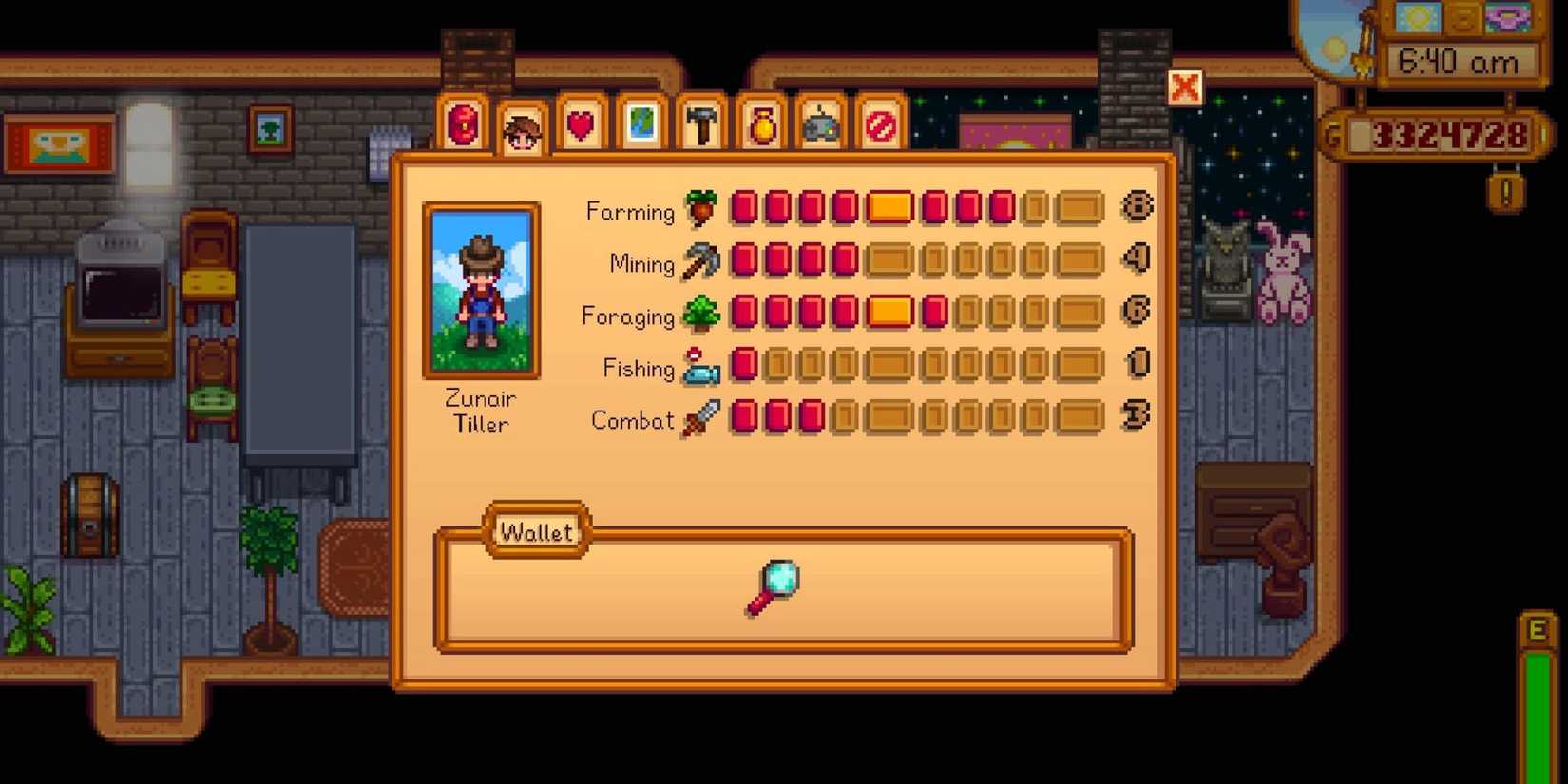stardew valley how to level up all skills